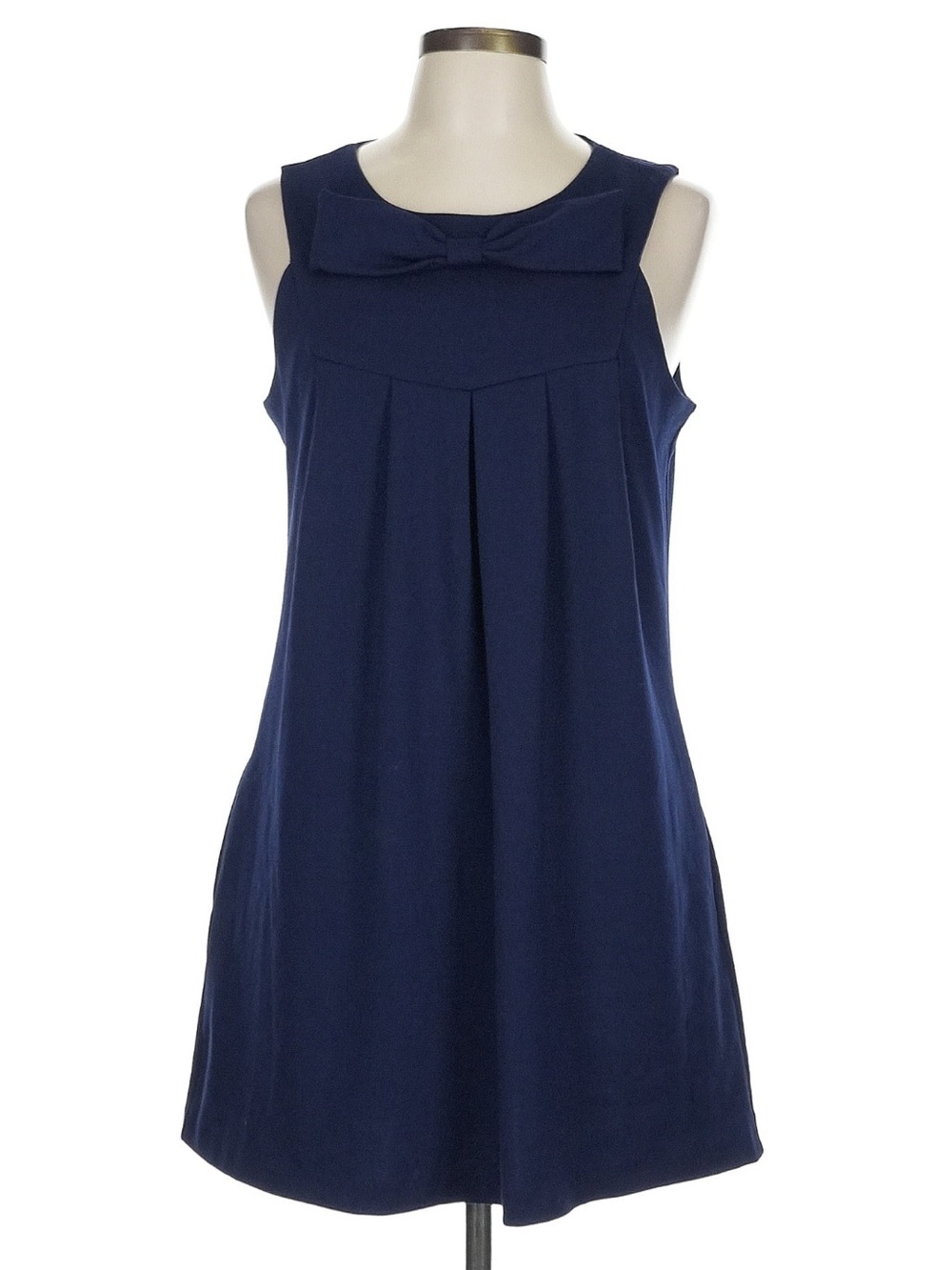 Jack by BB Dakota Navy A-line Mini Dress with Pockets